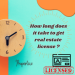 How long does it take to get real estate license