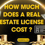 How much does a real estate license cost​