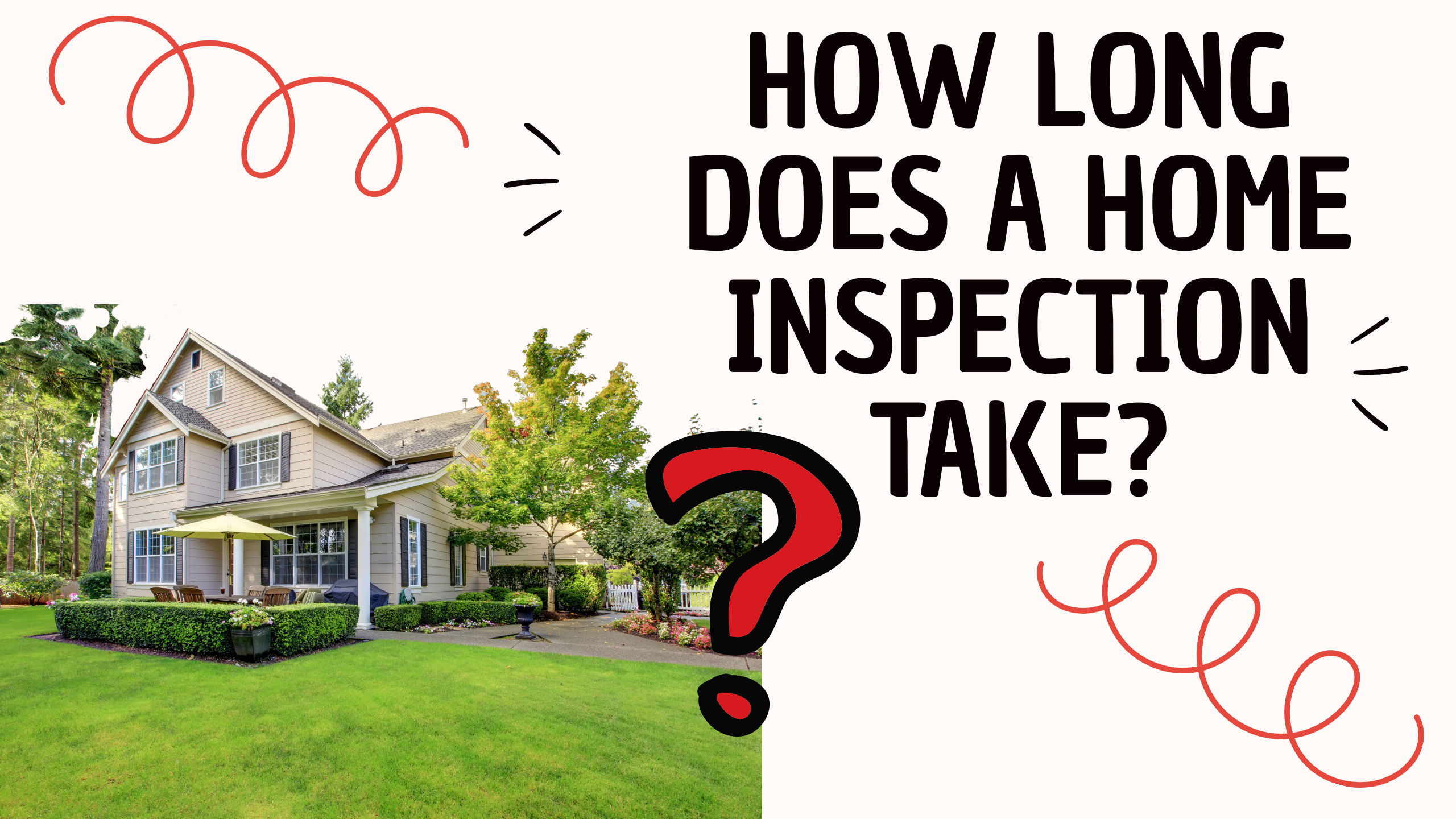 How long does a home inspection take​